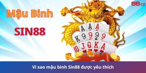 Vì sao mậu binh Sin88 được yêu thích